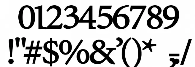 InfraRed ExtraBold Font OTHER CHARS