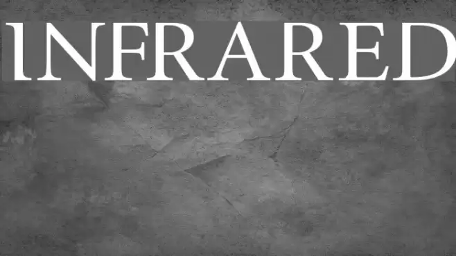 InfraRed Font examples