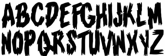 Infringement Schriftart Groß