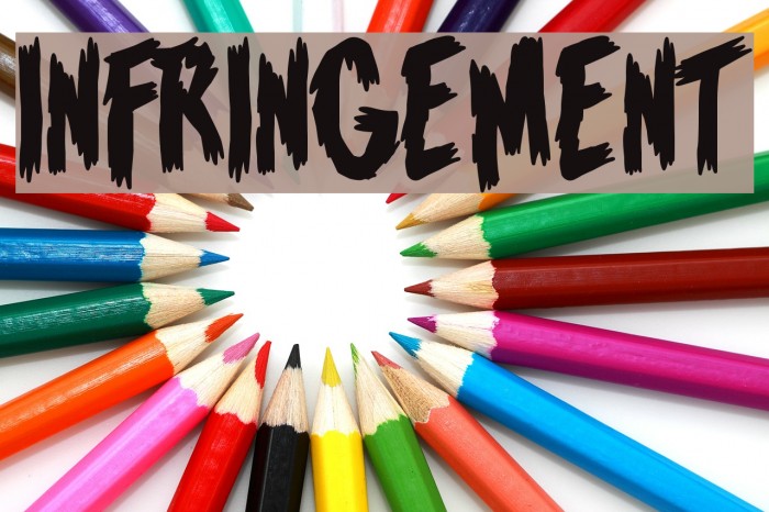 Infringement Font examples
