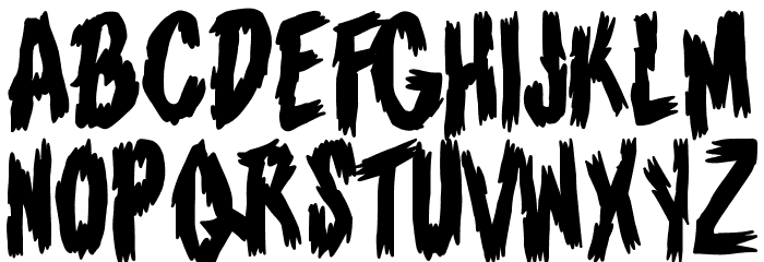 Infringement Font LOWERCASE