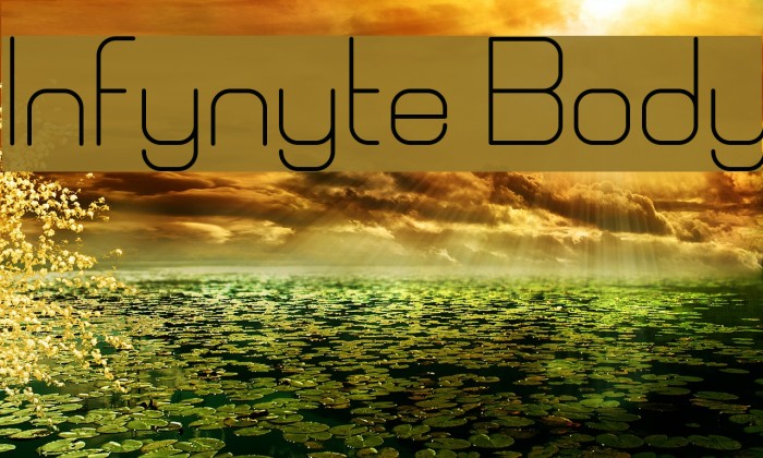 Infynyte Body Font examples