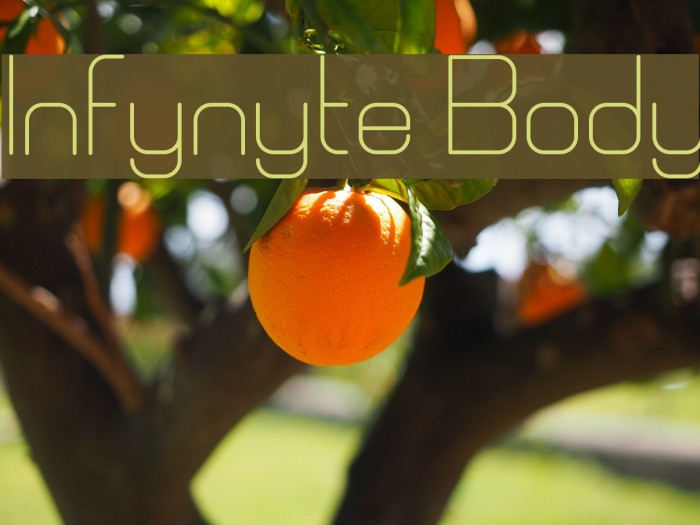 Infynyte Body Font examples