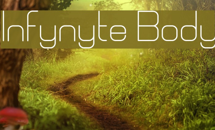 Infynyte Body Font examples