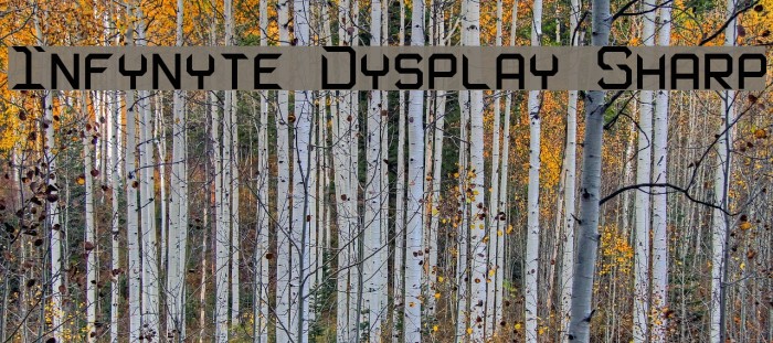 Infynyte Dysplay Sharp Example 3