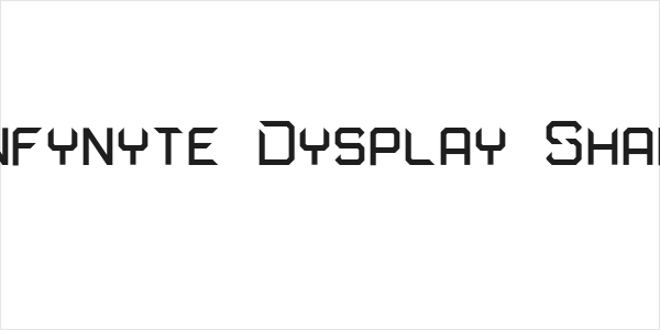 Infynyte Dysplay Sharp Logo