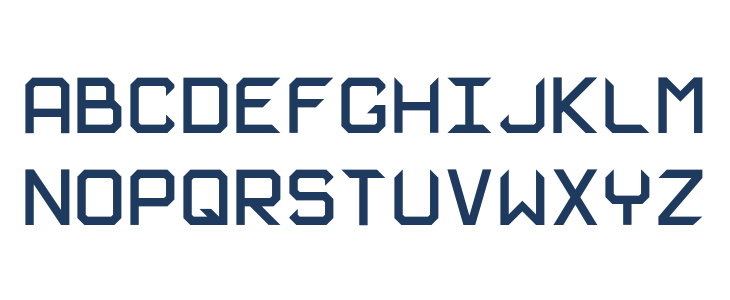 Infynyte Dysplay Sharp Lowercase