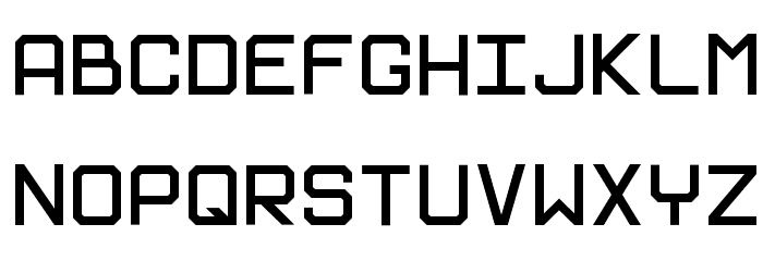Infynyte Dysplay Font LOWERCASE