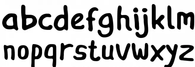 Ingat Font LOWERCASE