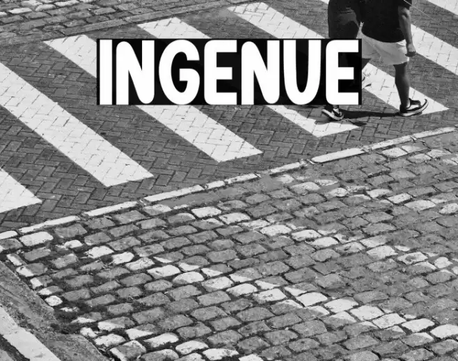 Ingenue Font examples