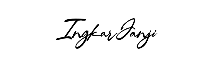 IngkarJanji  免费字体下载