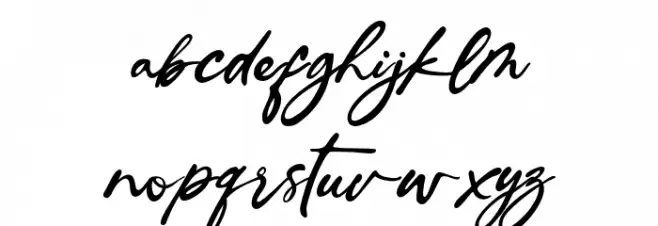 IngkarJanji 字体 小写