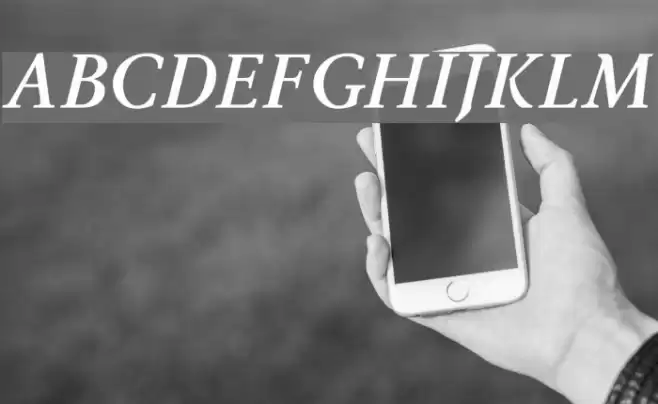 Ingleby Bold Italic Font examples