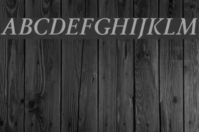 Ingleby Bold Italic Font examples