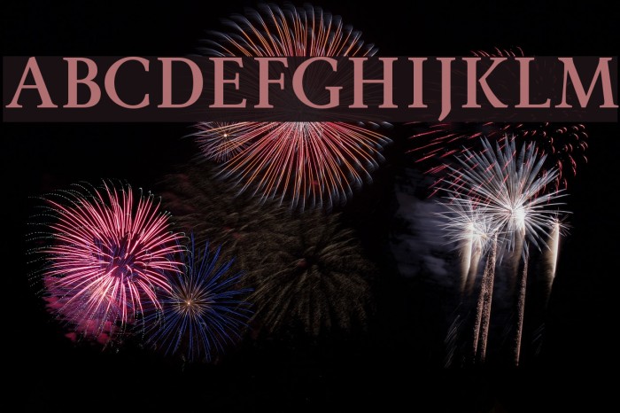 Ingleby Bold Font examples