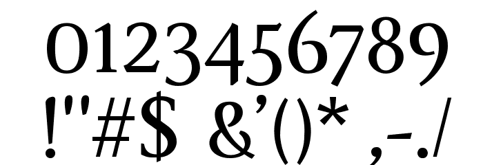 Ingleby Regular Font OTHER CHARS