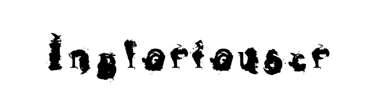 Ingloriouser Font