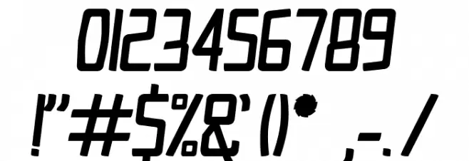 Ingrata Italic Font OTHER CHARS