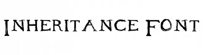 Inheritance Font  Fuentes Gratis Descargar