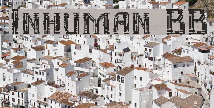 Inhuman BB Font examples