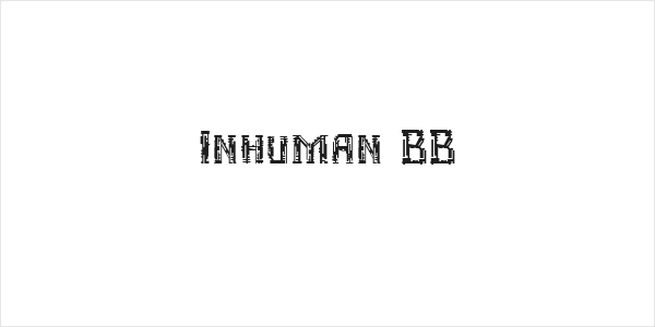 Inhuman BB Logo