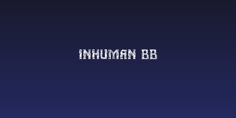Inhuman BB Social Header