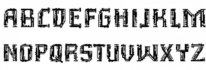 InhumanBB Caratteri MINUSCOLO