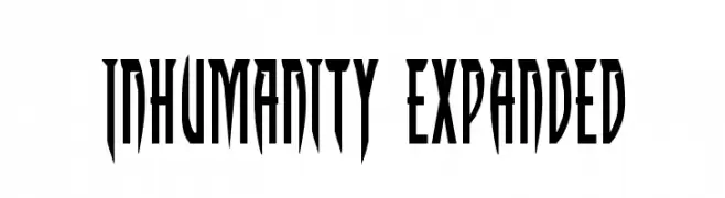 Inhumanity Expanded  नि: शुल्क फ़ॉन्ट्स डाउनलोड
