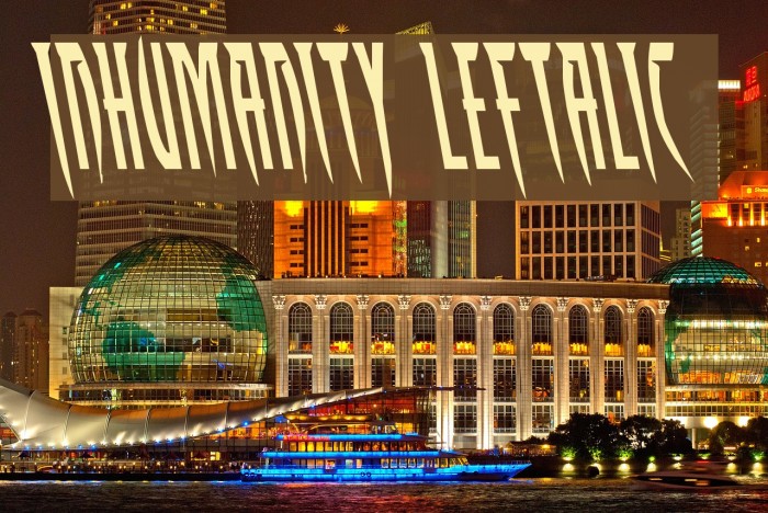 Inhumanity Leftalic Example 2