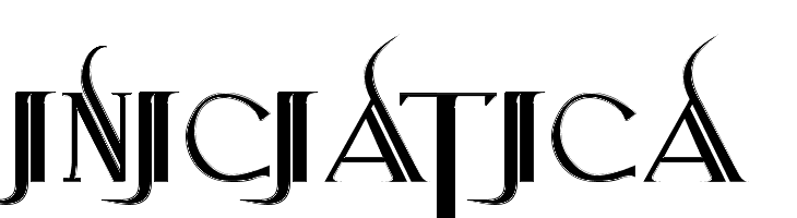Iniciatica  フリーフォントのダウンロード