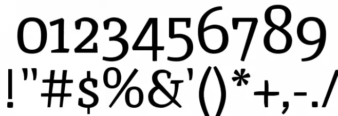 Inika Font OTHER CHARS