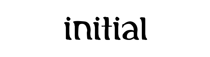 Initial  Fuentes Gratis Descargar