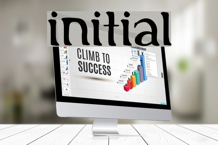 Initial Font examples