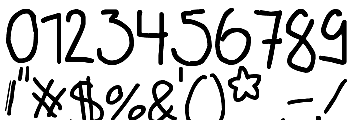 Initialized Font OTHER CHARS
