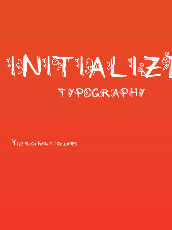 Initialized Poster