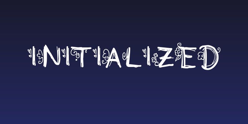 Initialized Social Header