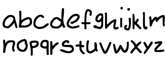Initialized Font LOWERCASE