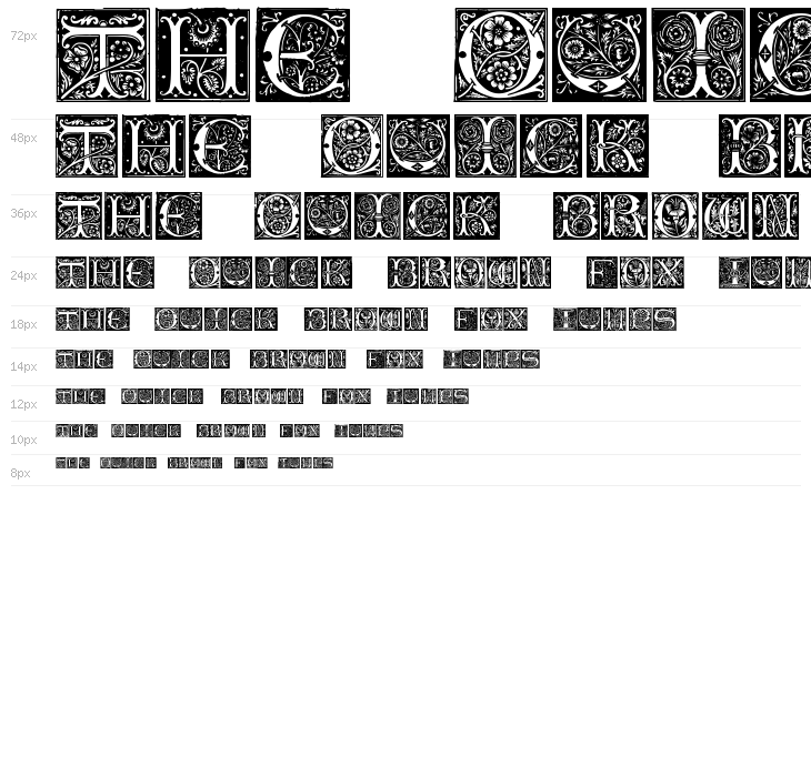 Initials TFB Waterfall