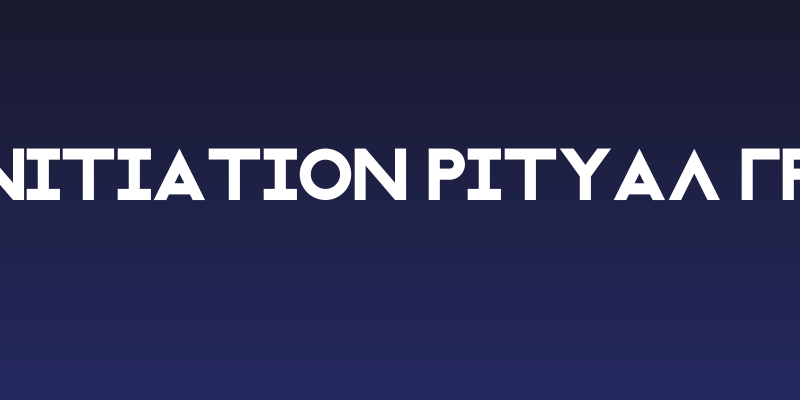 Initiation Ritual GRK Social Header