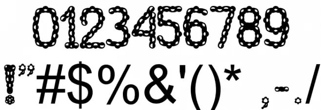 Injancromvela222 Шрифта ДРУГИЕ символов