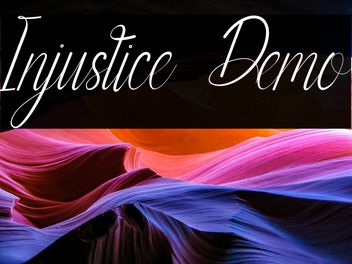 Injustice Demo Example 1