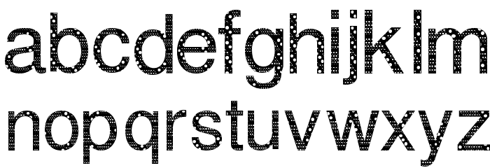 Ink Conservation And Reduction of Use Strategic Font Font LOWERCASE