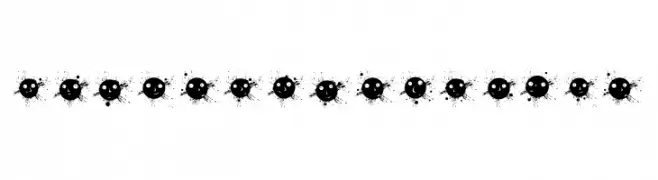 Ink Drops Regular  नि: शुल्क फ़ॉन्ट्स डाउनलोड