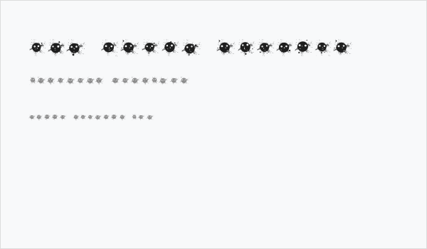 Ink Drops Regular Business Card