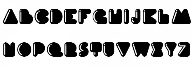 Ink Highlight Font Litere mari
