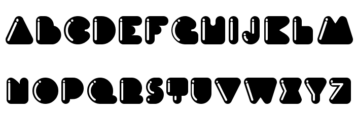 Ink Highlight Font LOWERCASE