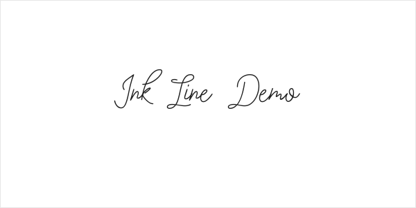 Ink Line Demo Logo