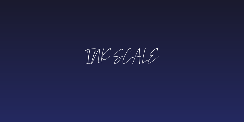 Ink Scale Social Header