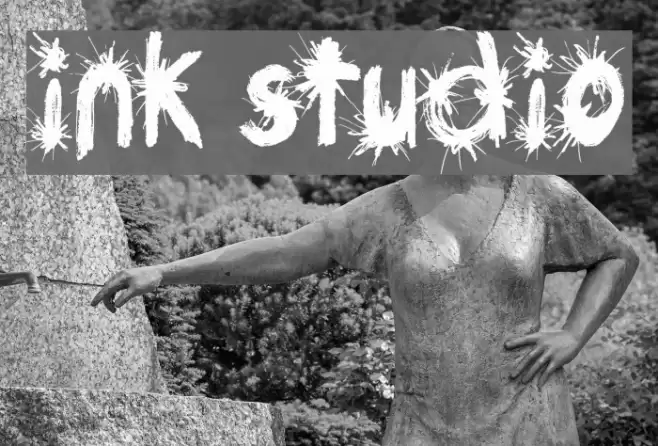 Ink Studio フォント examples