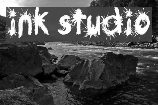 Ink Studio フォント examples